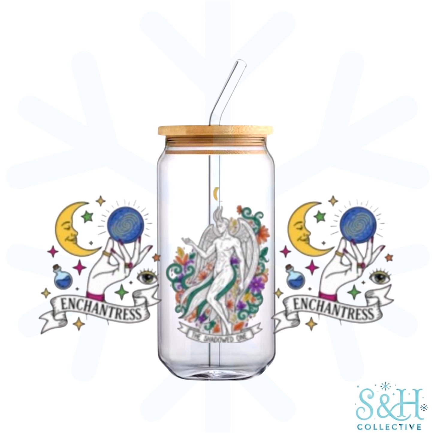 Enchantress (Holographic Finish) 16oz Can Cup Tumbler