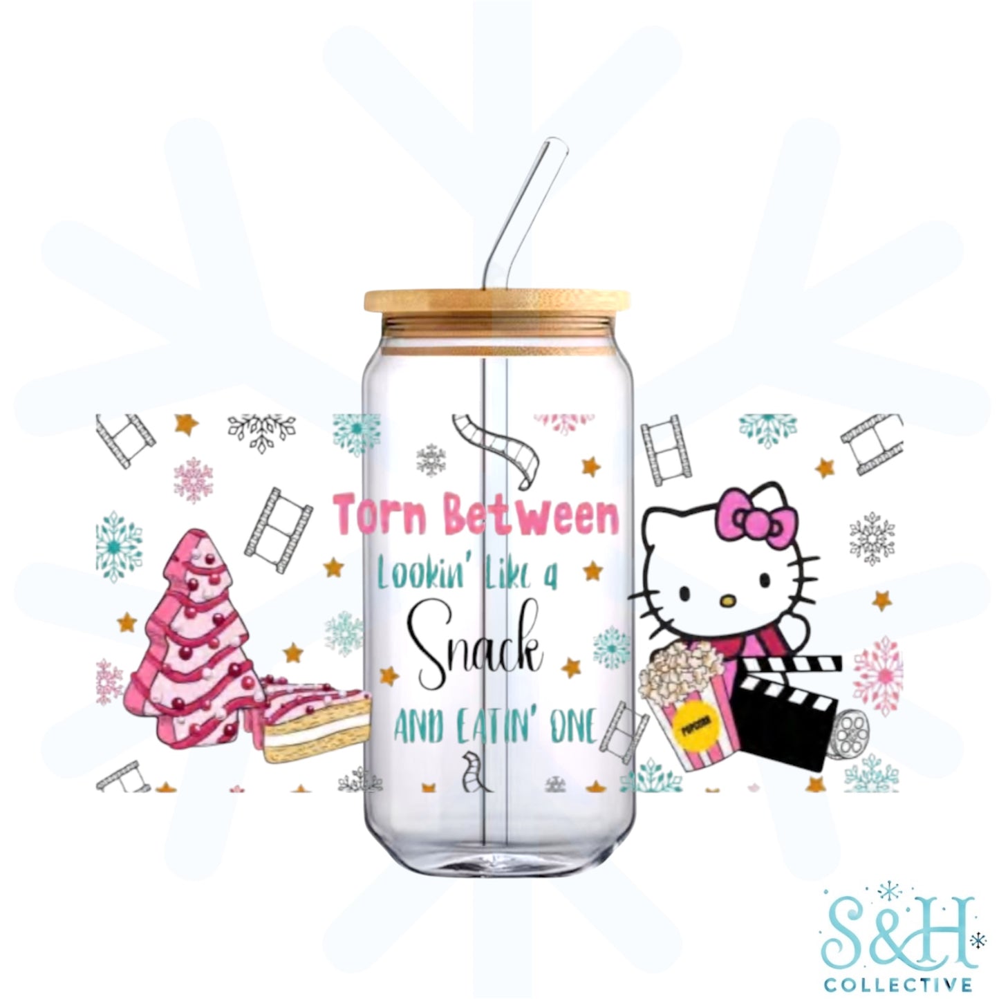 Kitty - Snack (Standard Finish) 16oz Can Cup Tumbler - CLEARANCE