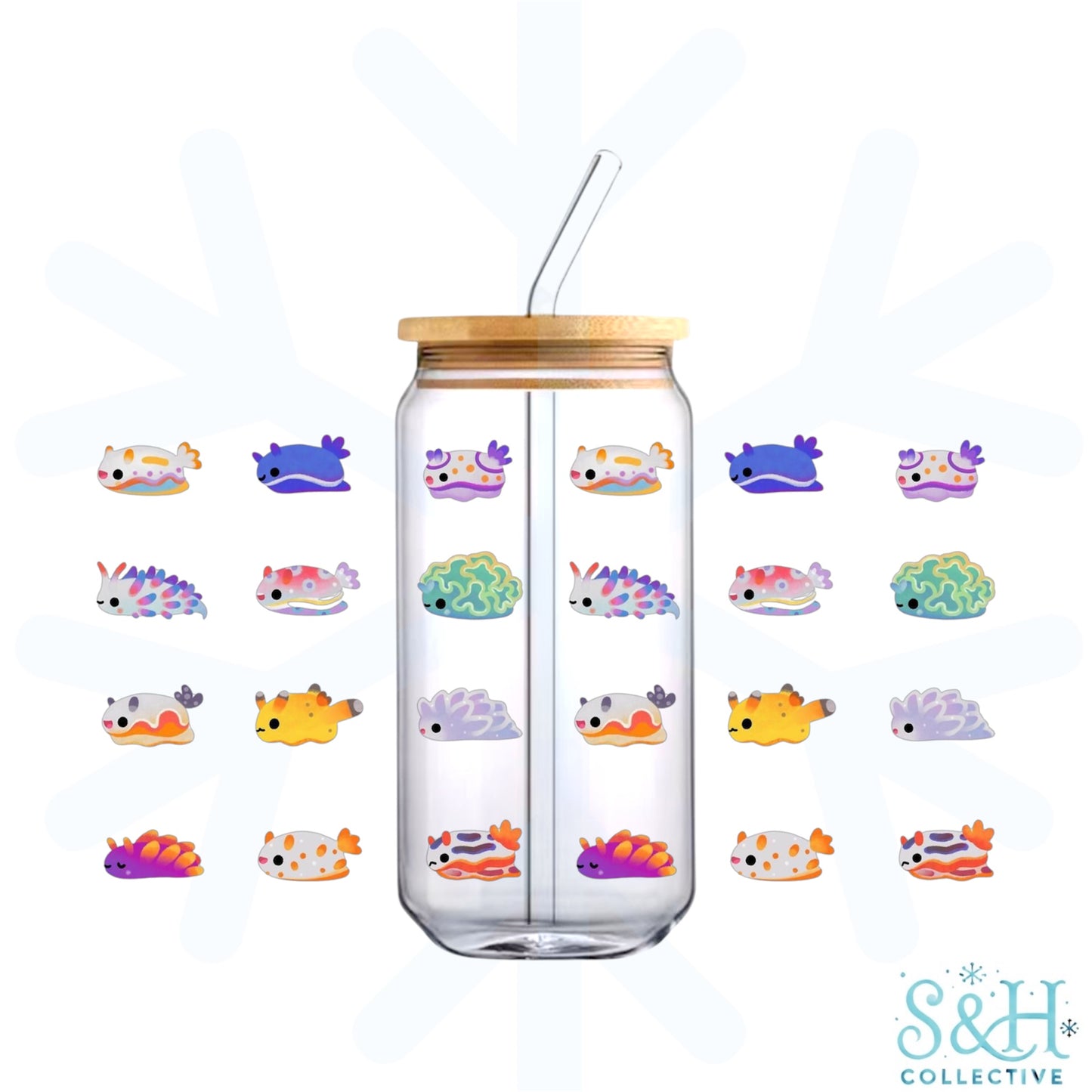 Nudibranchs - Small (Standard Finish) 16oz Can Cup Tumbler