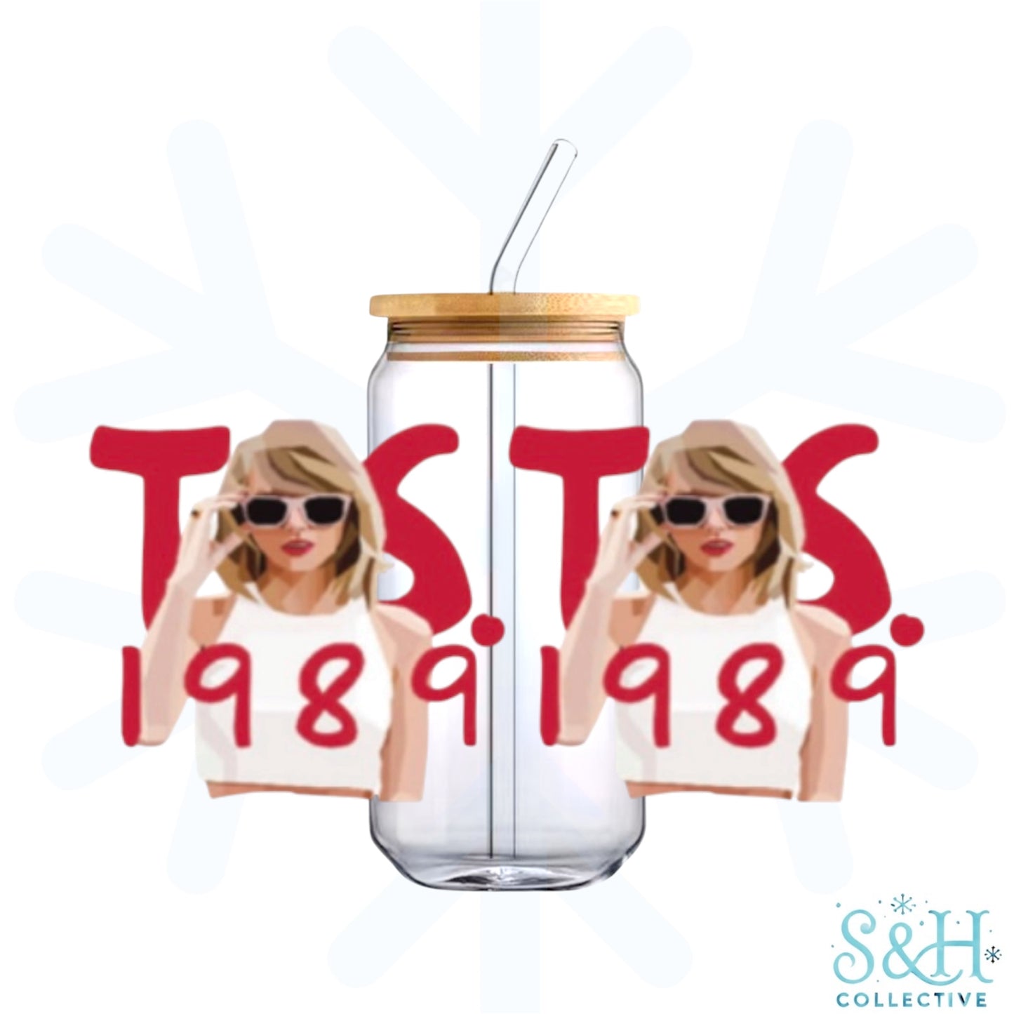 Taylor - Red 1989 (Standard Finish) 16oz Can Cup Tumbler