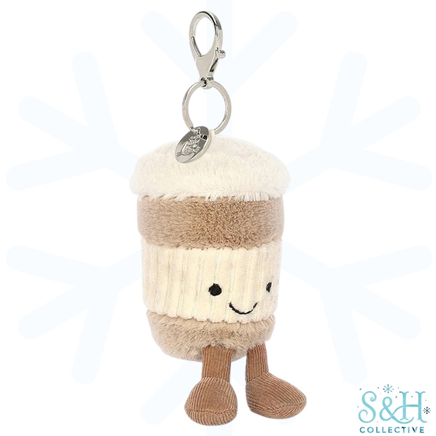 JC Coffee-To-Go Plush Bag Charm