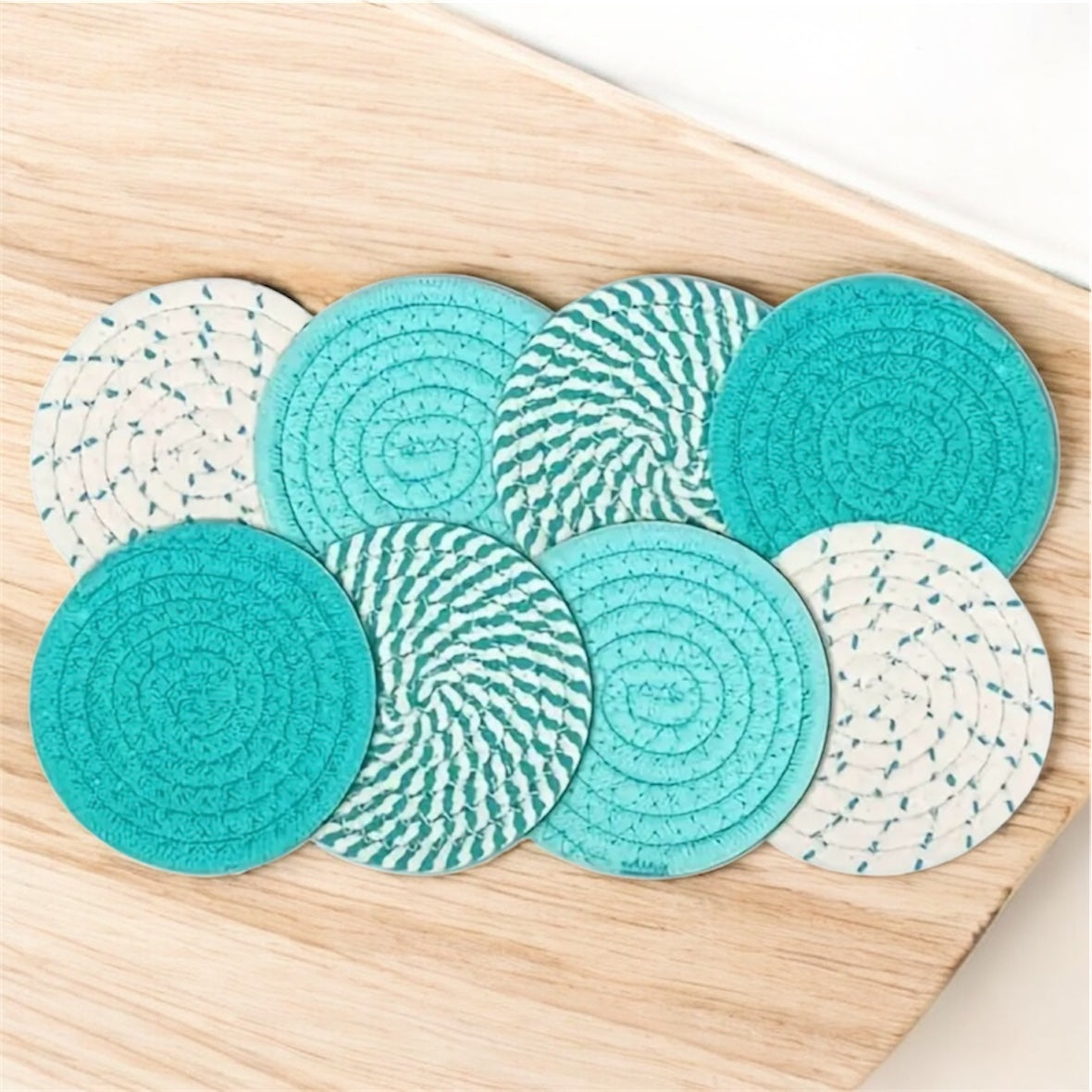 Rope Coasters - Blue