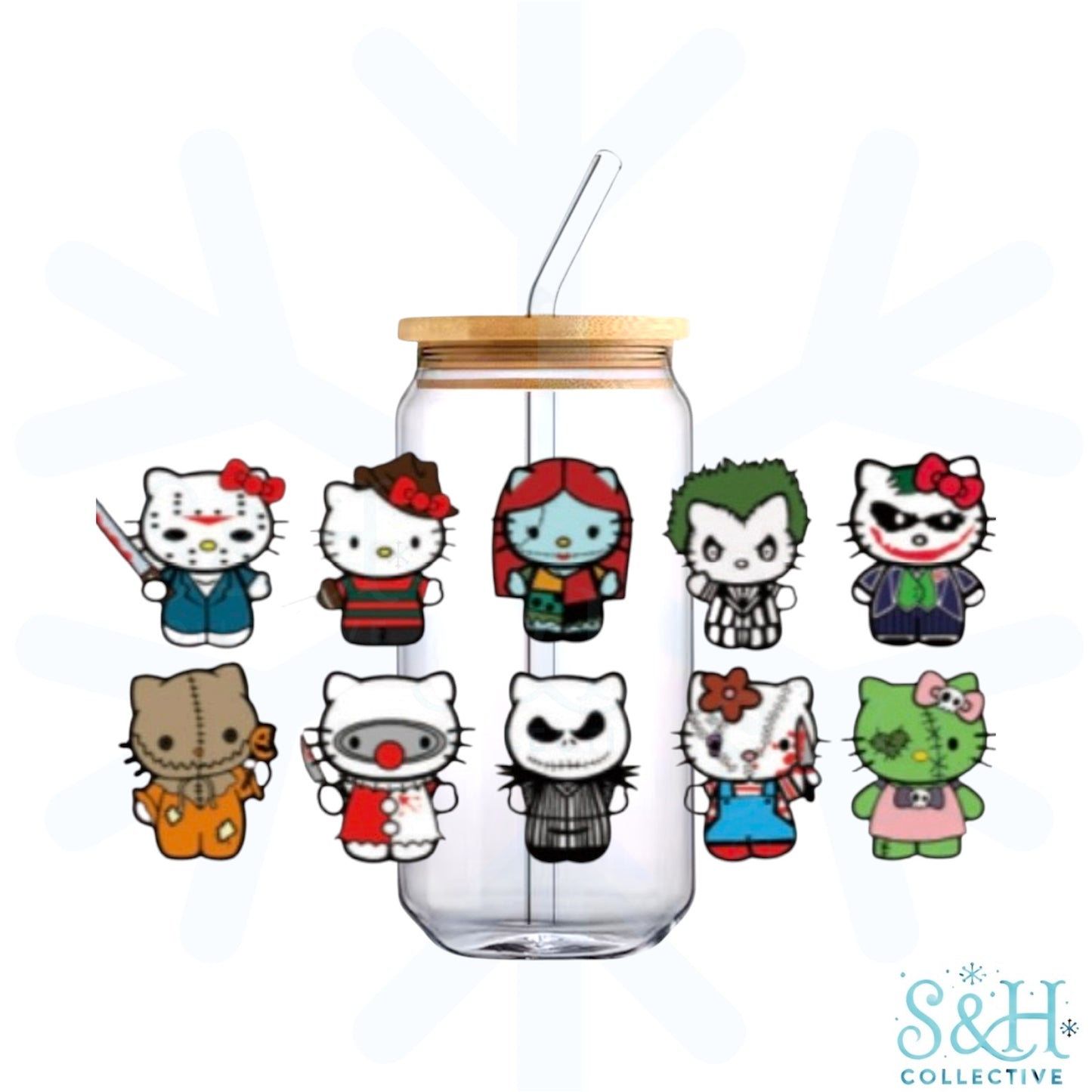 Kitty X Serial Killers (Standard Finish) 16oz Can Cup Tumbler