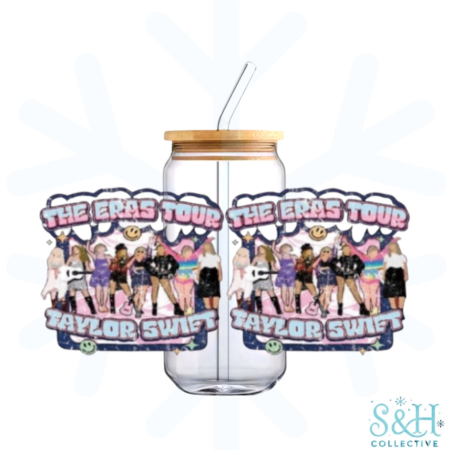 Taylor - Hippie Eras Tour (Standard Finish) 16oz Can Cup Tumbler