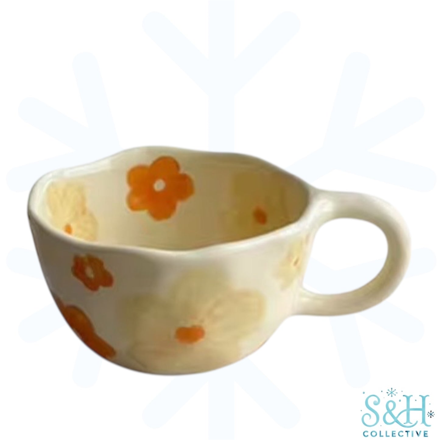 Floral Ceramic Mug