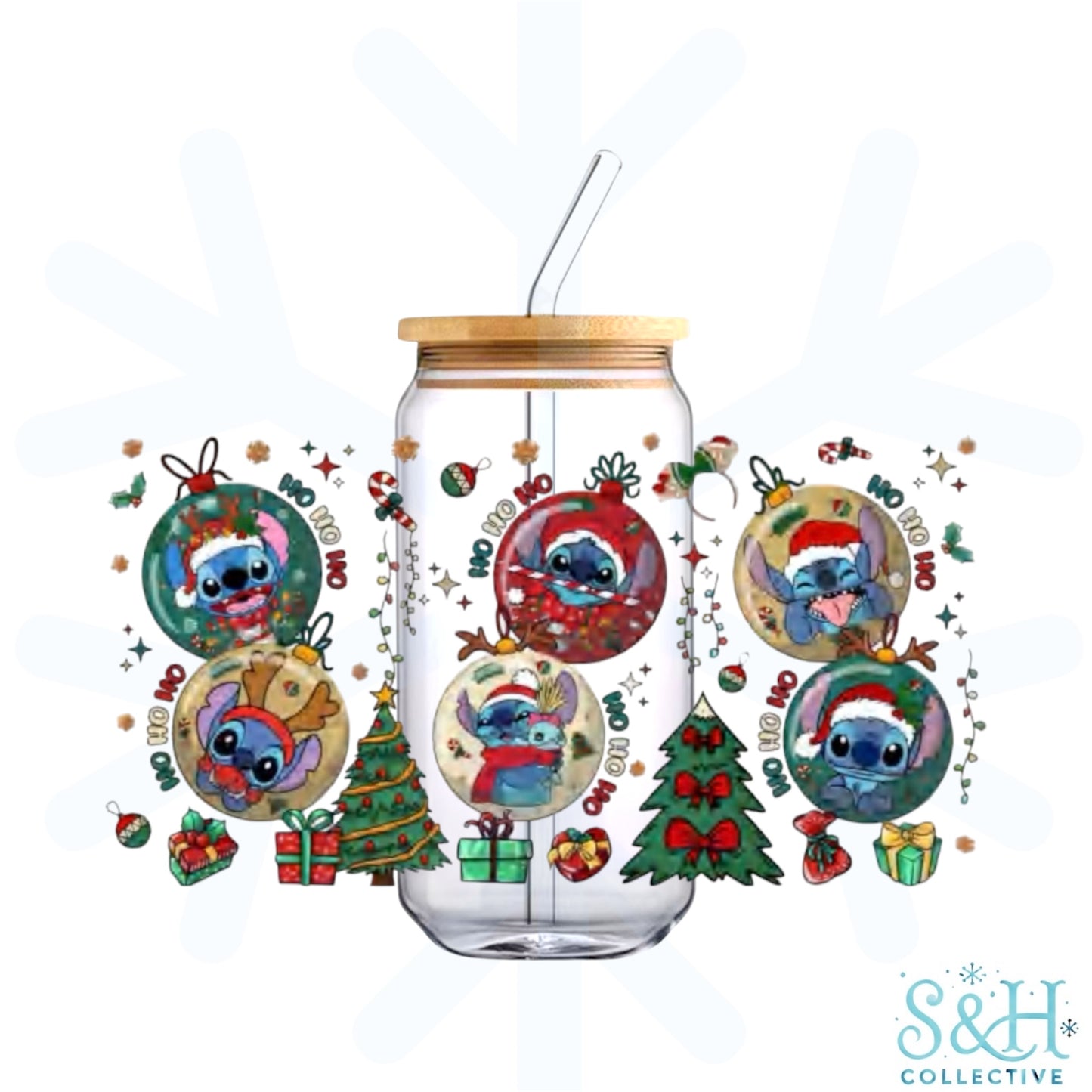 Stitch - Bauble (Standard Finish) 16oz Can Cup Tumbler