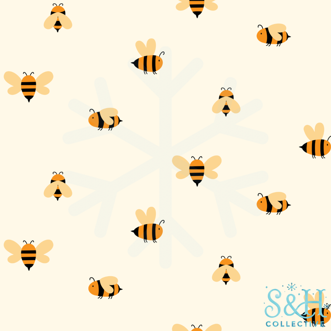 Fabric Wristlet - Busy Bee