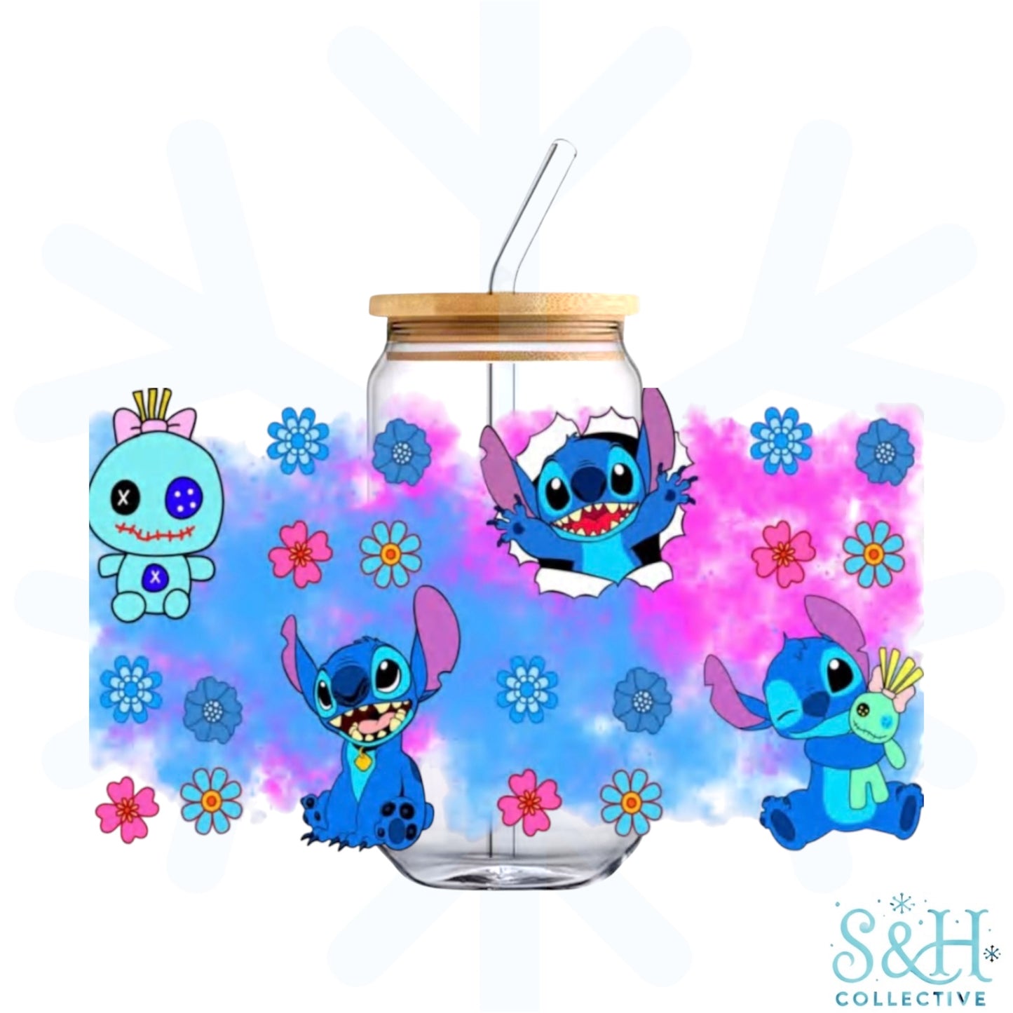 Stitch - Scrump (Standard Finish) 16oz Can Cup Tumbler