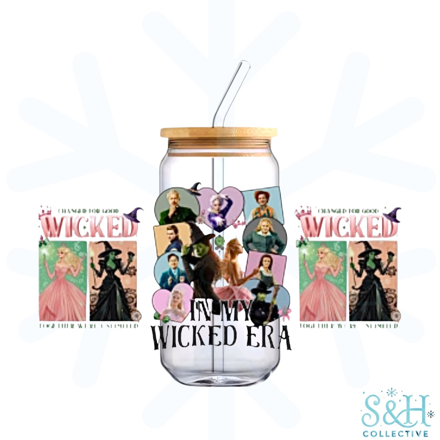 Wicked (Holographic Finish) 16oz Can Cup Tumbler