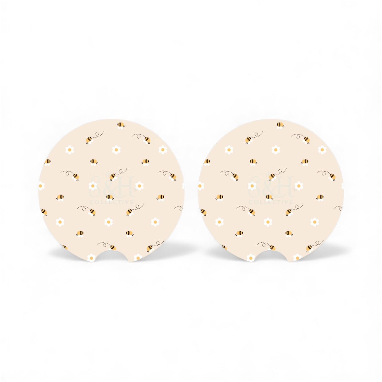 Car Coasters - Flowers