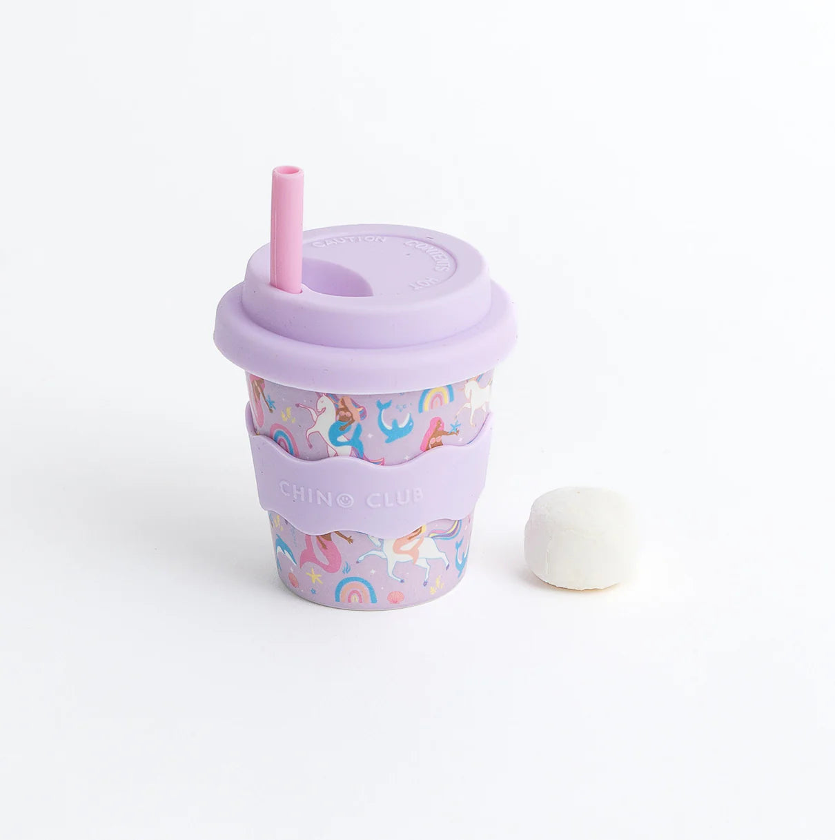Chino Club 4oz Babychino Cup - Purple Unicorn