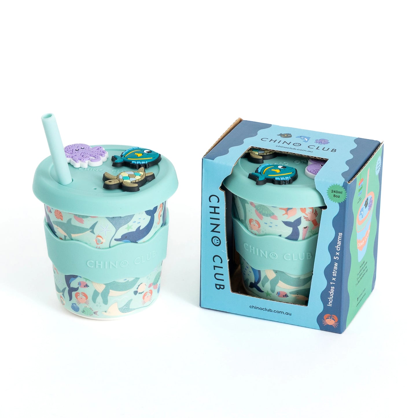 Chino Club Charm Cup - Sea Creatures