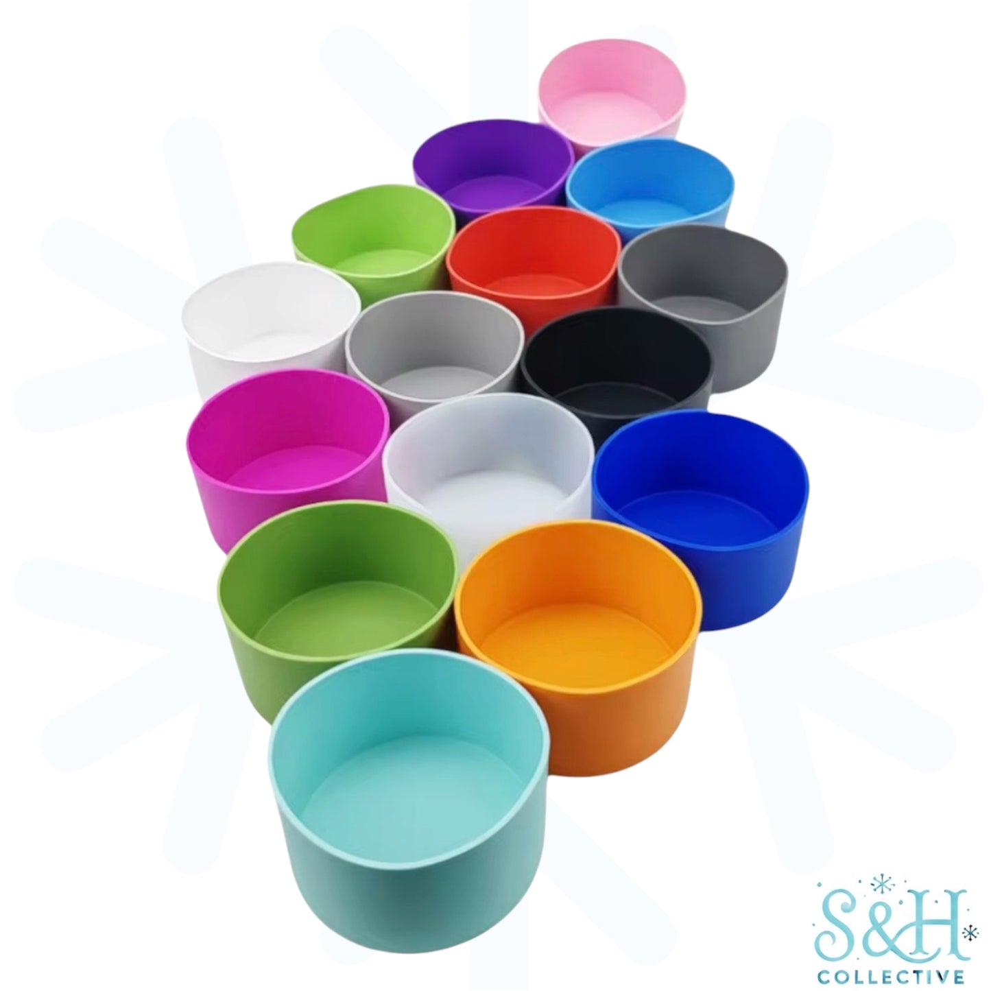 Silicone Bottle Boot - Protective Base Cover for 16oz Tumbler