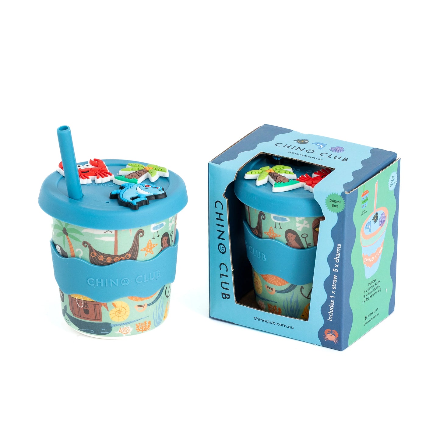Chino Club 8oz Charm Cup - Pirates