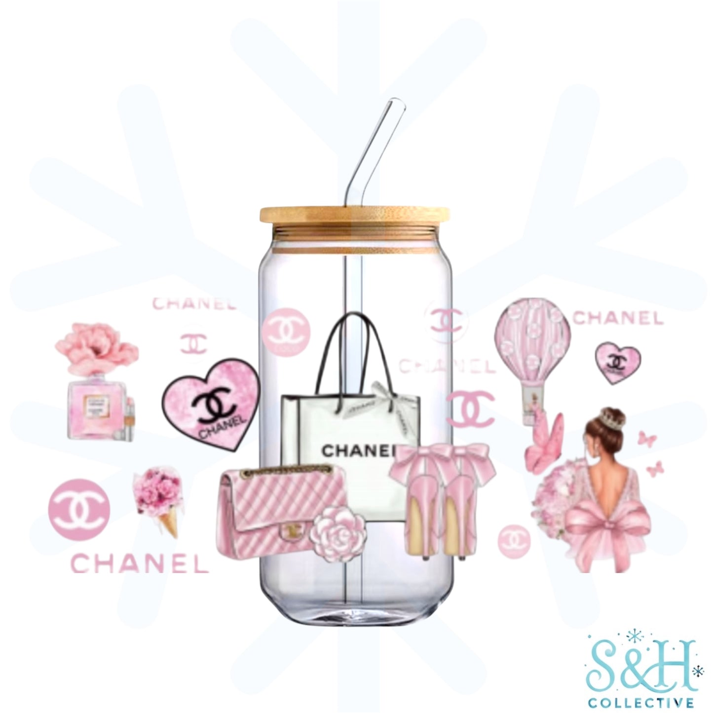 Brands - C1 (Holographic Finish) 16oz Can Cup Tumbler