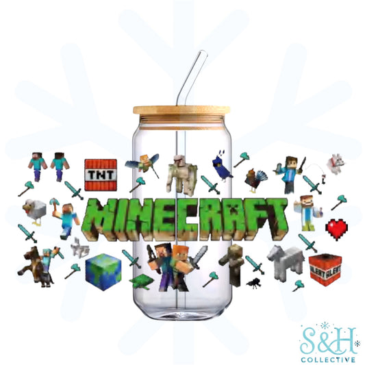 Minecraft (Standard Finish) 16oz Can Cup Tumbler