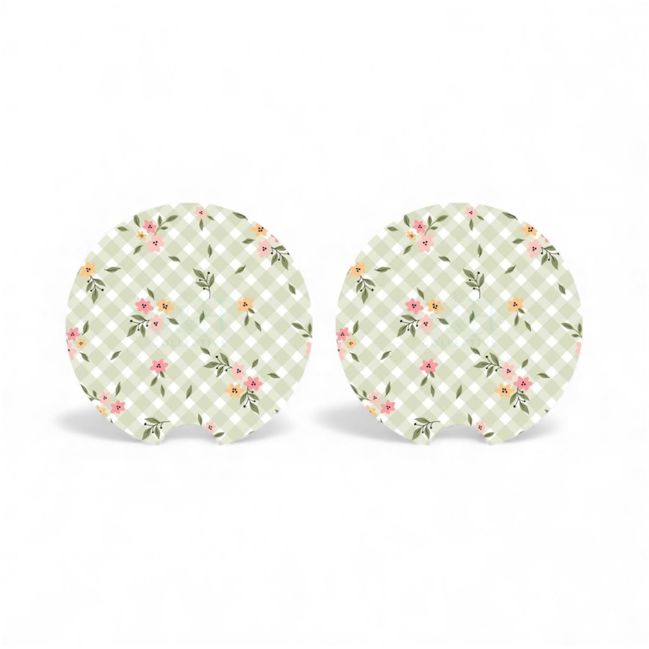 Car Coasters - Flowers