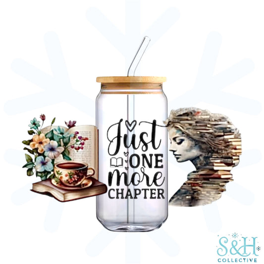One More Chapter (Holographic Finish) 16oz Can Cup Tumbler