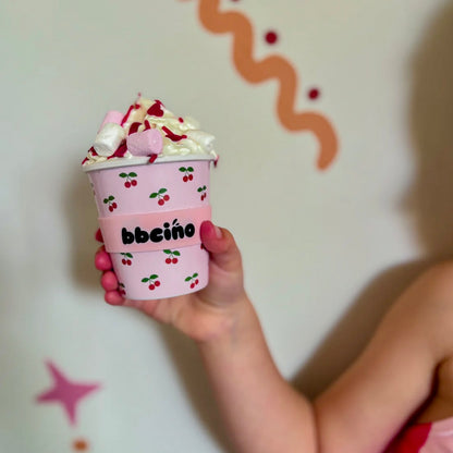 BBcino 4oz (120mL) Babychino Cup - Cherries