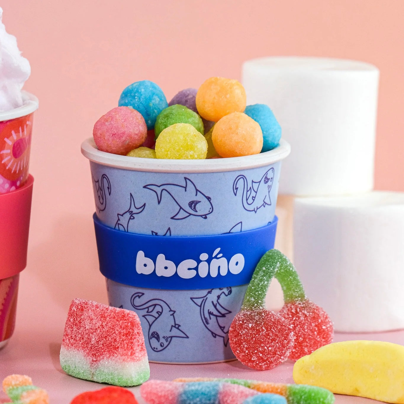 BBcino 4oz (120mL) Babychino Cup - Shark