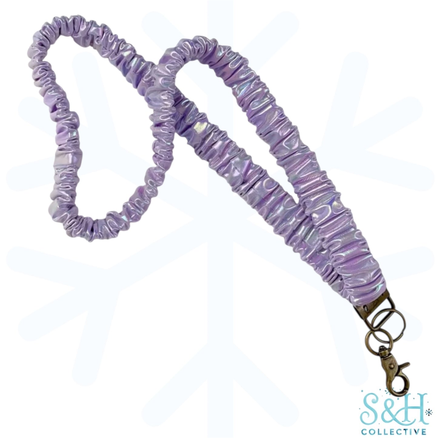 Scrunchie Lanyard - Light Purple