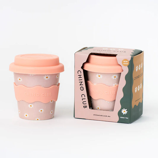 Chino Club Babycino Cup - Pink Daisy