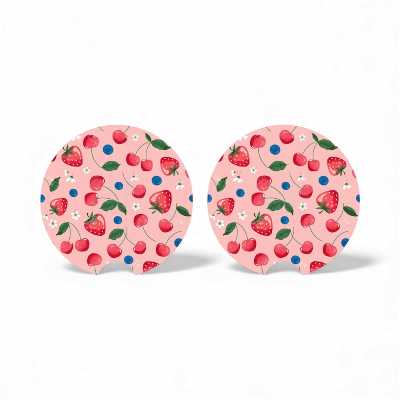 Car Coasters - Fruit