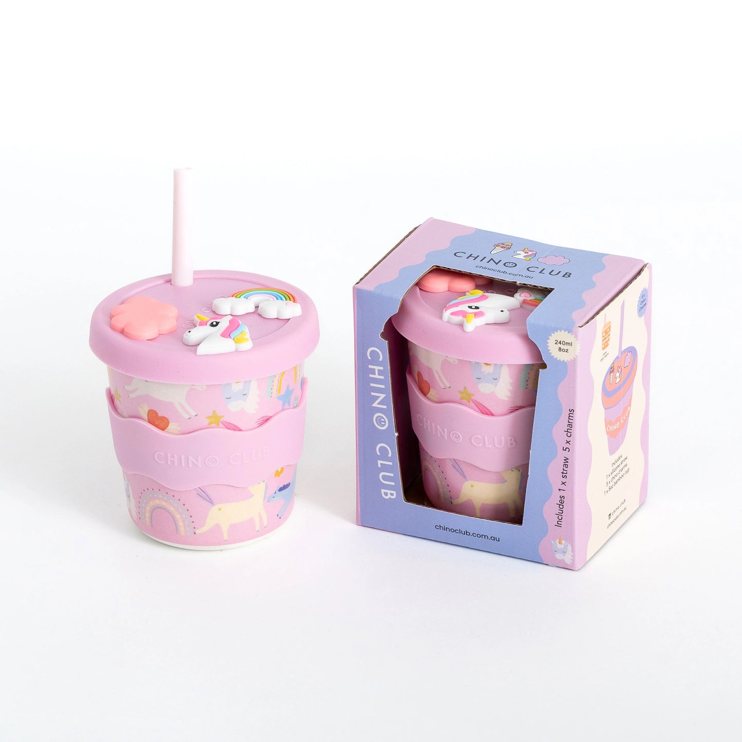 Chino Club 8oz Charm Cup - Unicorn