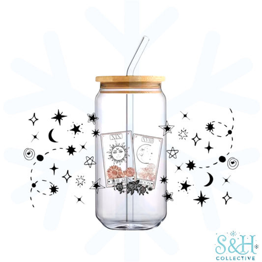 The Sun & The Moon (Standard Finish) 16oz Can Cup Tumbler