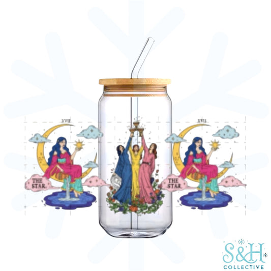The Star (Double Sided, Standard Finish) 16oz Can Cup Tumbler