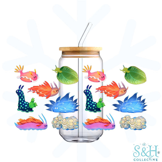 Nudibranchs - Big (Standard Finish) 16oz Can Cup Tumbler - CLEARANCE