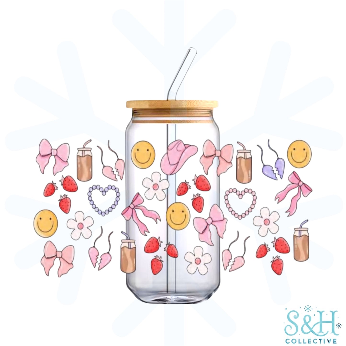 Bows - Girl Fun (Standard Finish) 16oz Can Cup Tumbler