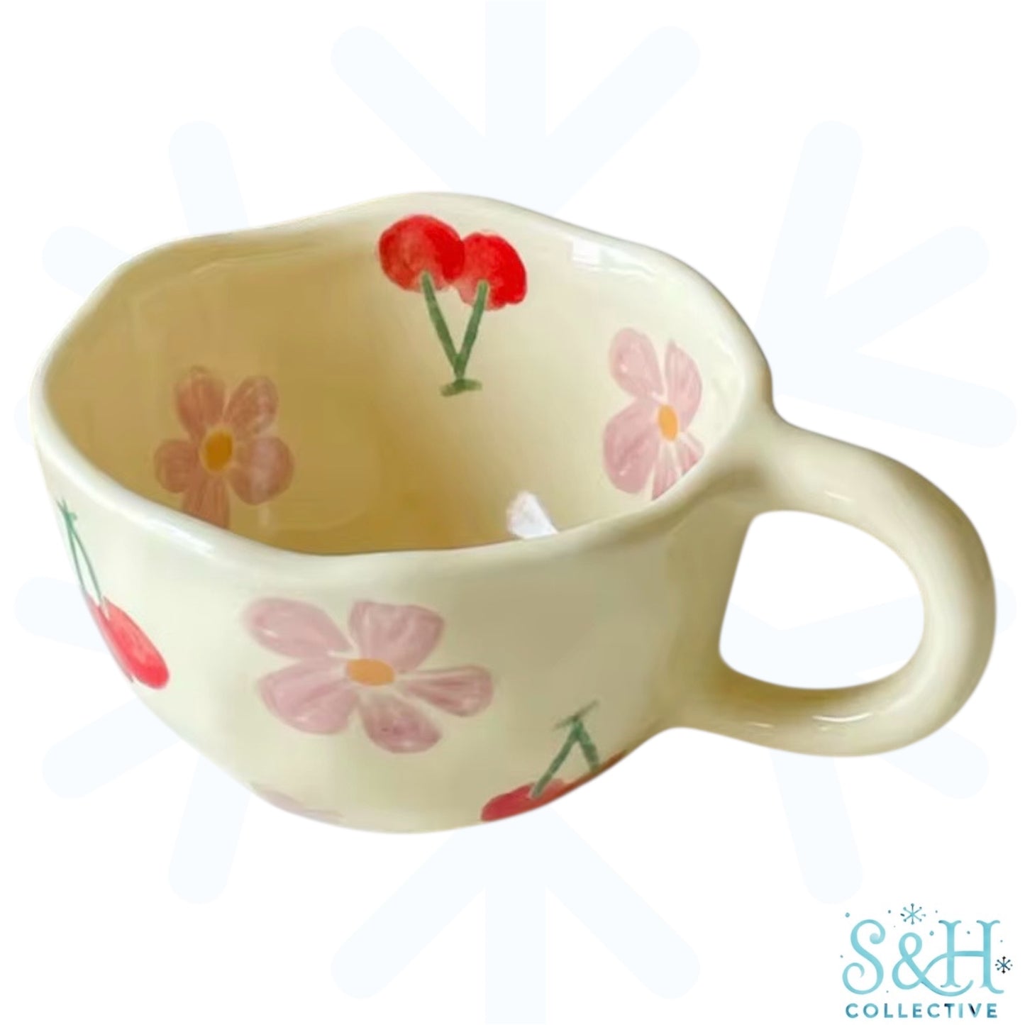 Floral Ceramic Mug