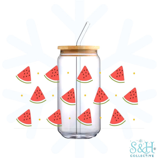 Watermelon (Holographic Finish) 16oz Can Cup Tumbler