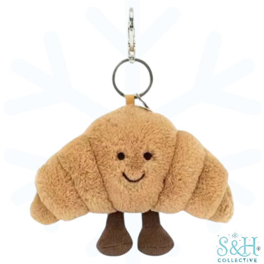 Amuseables Bag Charm - Croissant