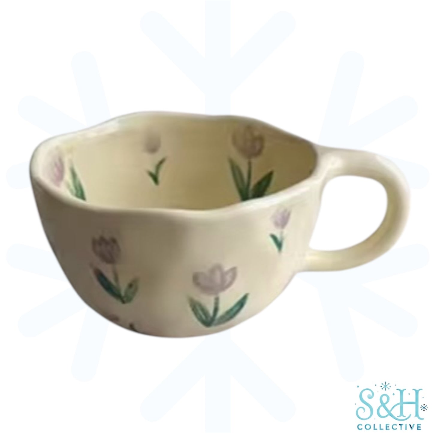 Floral Ceramic Mug