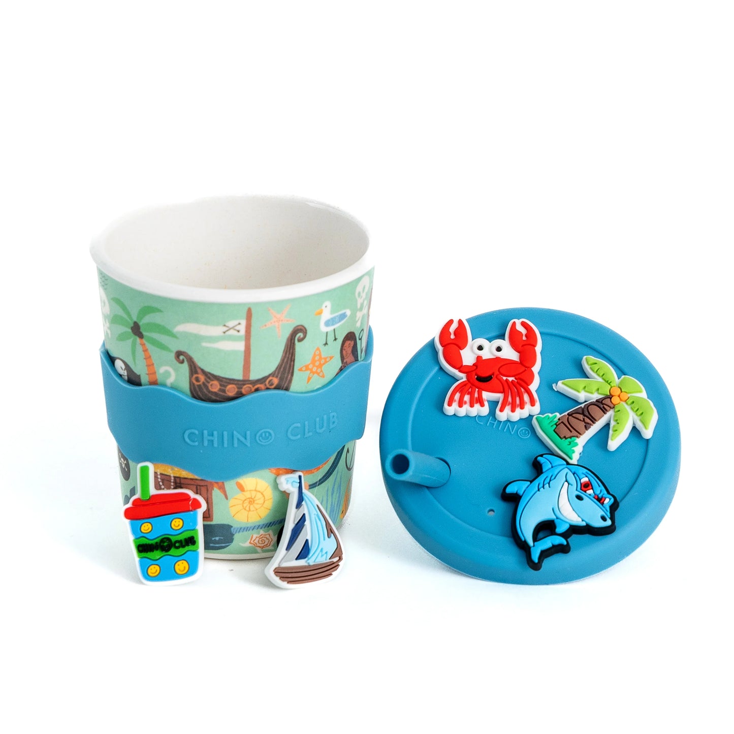 Chino Club 8oz Charm Cup - Pirates