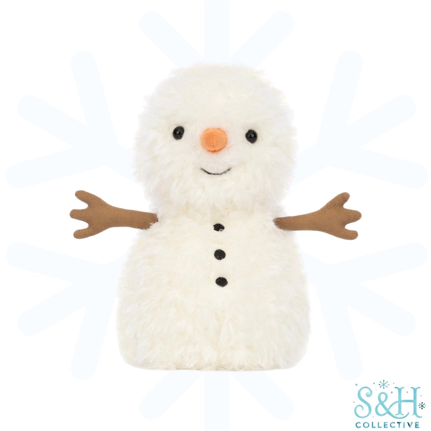 JC Little Snowman Plush Bag Charm