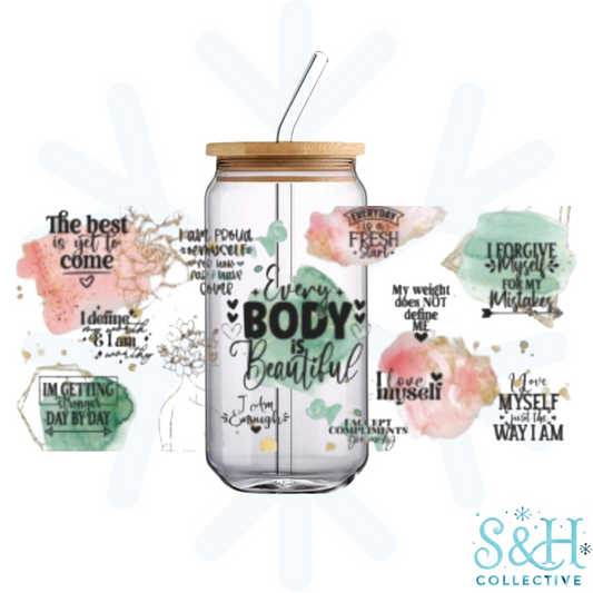 Beautiful Bodies (Standard Finish) 16oz Can Cup Tumbler