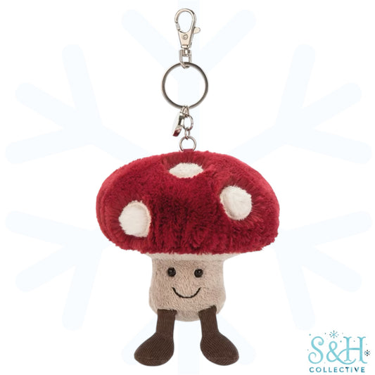 Amuseables Bag Charm - Mushroom