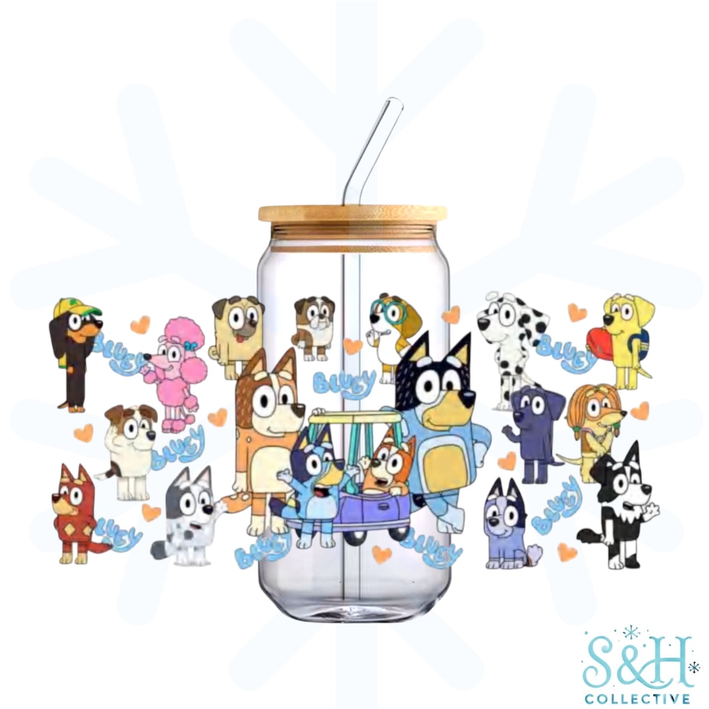 Blue Dog - Characters (Standard Finish) 16oz Can Cup Tumbler
