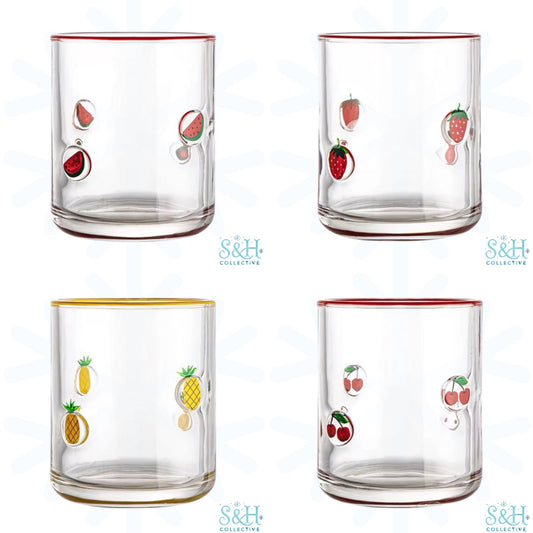 Fruit Cocktail Glassware Collection