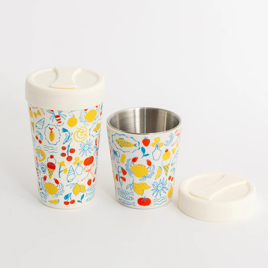 Chino Club Stainless Steel Coffee Cup - Amalfi