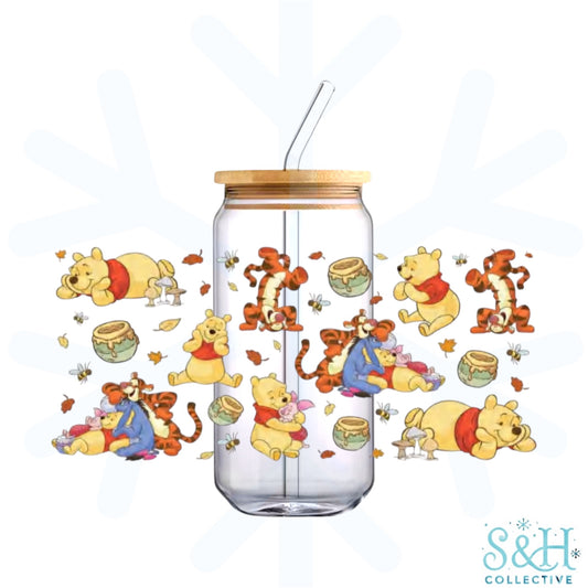 Winnie - Autumn (Holographic Finish) 16oz Can Cup Tumbler