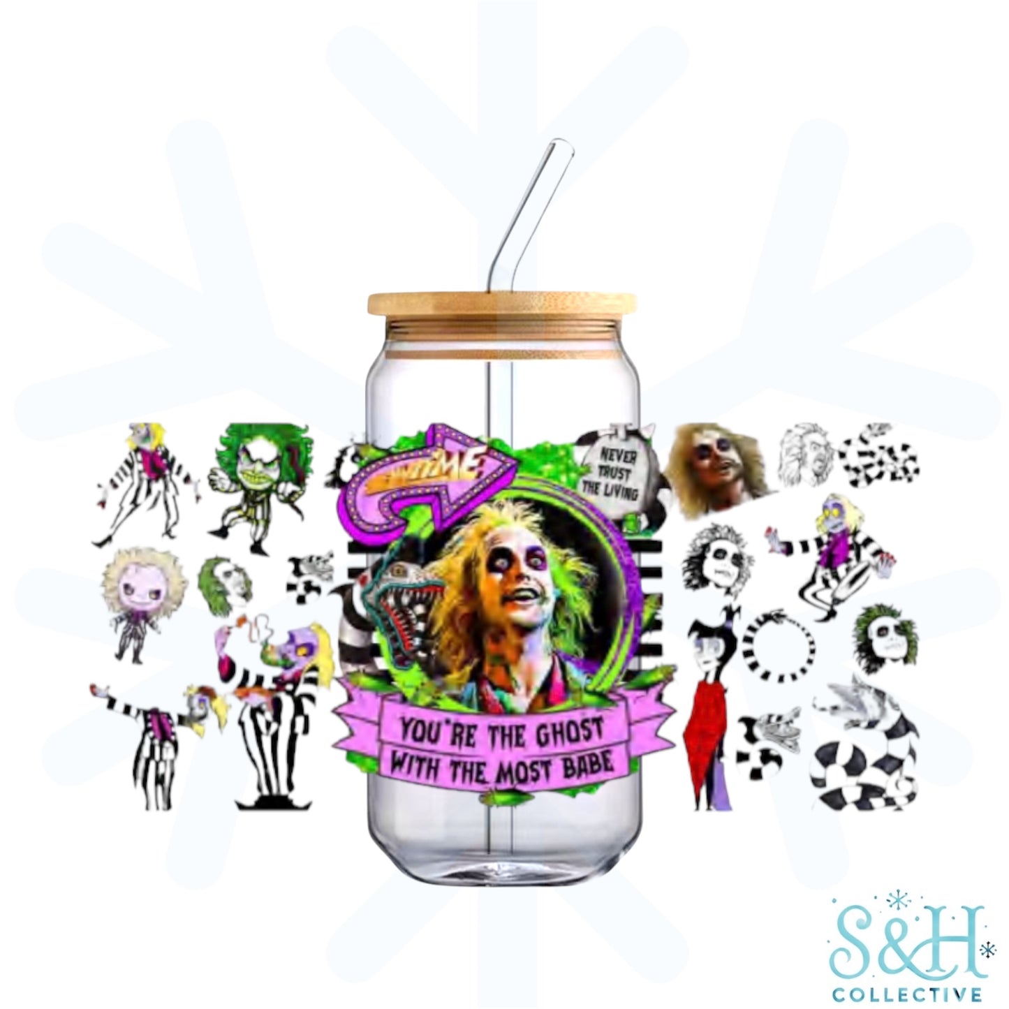 You’re The Ghost With The Most Babe (Holographic Finish) 16oz Can Cup Tumbler