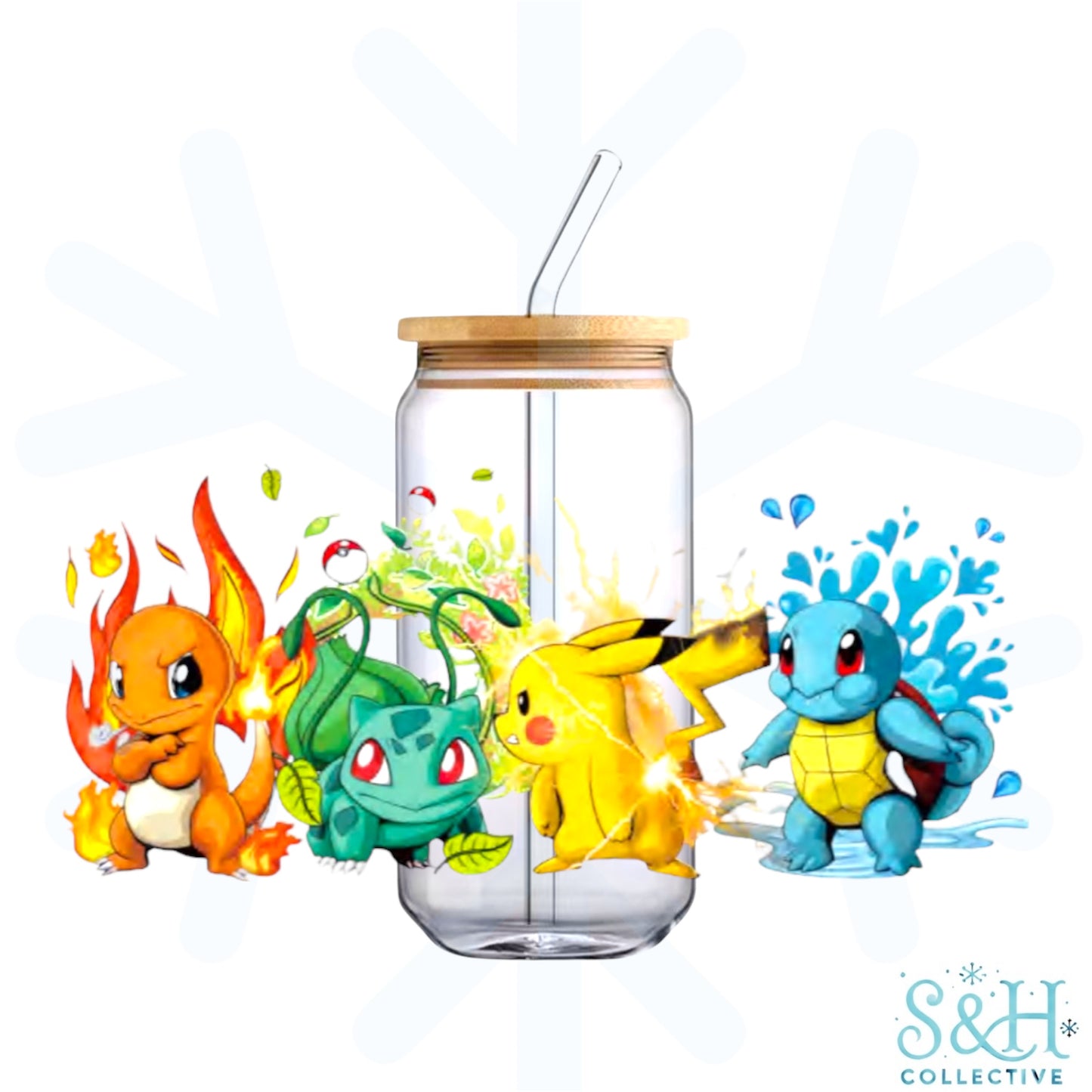 PK - Abilities (Holographic Finish) 16oz Can Cup Tumbler