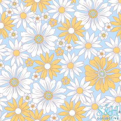 Fabric Wristlet - Vintage Florals