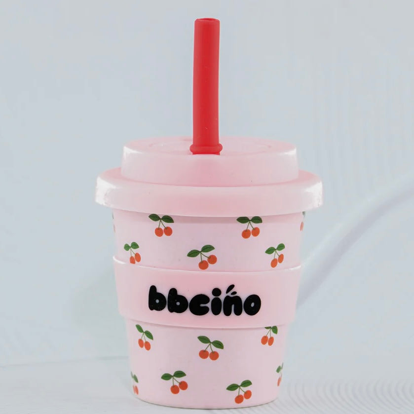 BBcino 4oz (120mL) Babychino Cup - Cherries