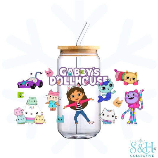 Gabby - Characters (Holographic Finish) 16oz Can Cup Tumbler
