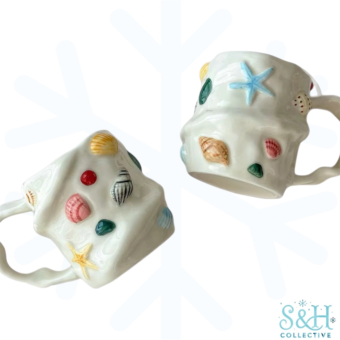 Beach Seashells Ceramic Mug